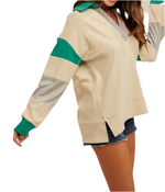 Retro rally pullover