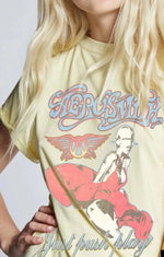 Aerosmith "Just Push Play" tee