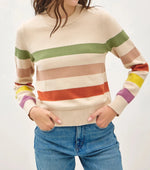 Muted rainbow sweater