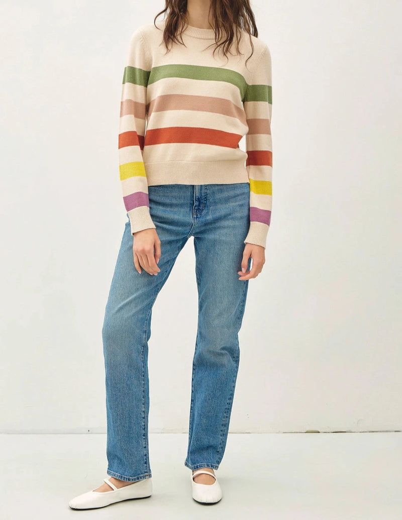 Muted rainbow sweater