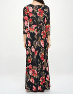 Pretty petals maxi dress