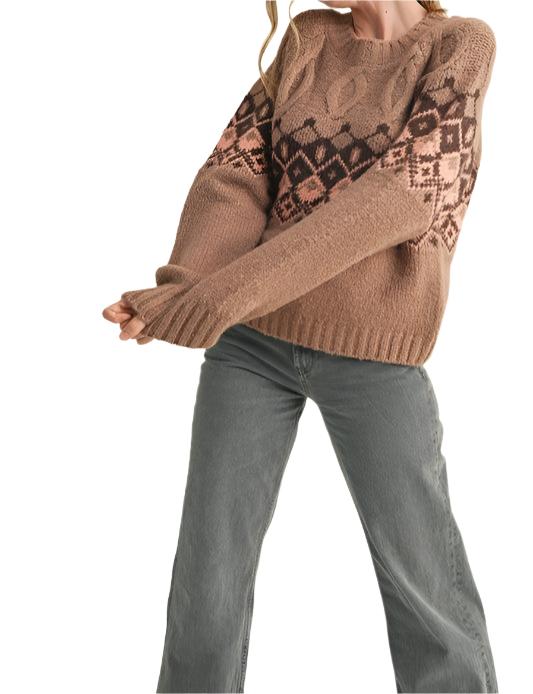 Sweetly fair sweater