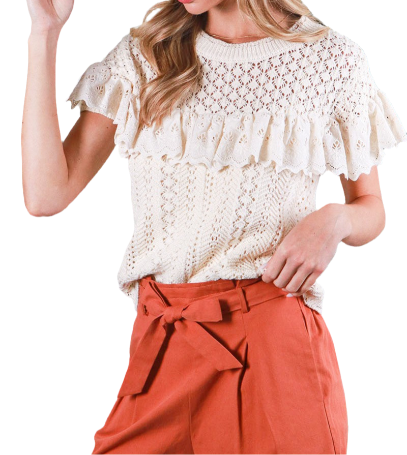 The frill of it top