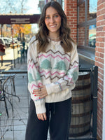 Holiday cheer sweater - Ivory