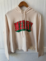 Merry hooded tee