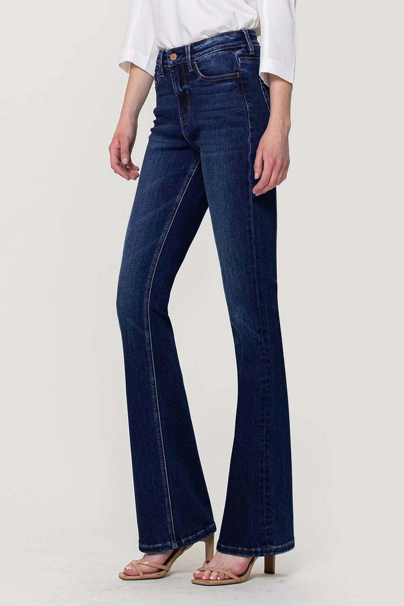 Midnight flare jeans