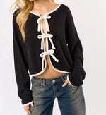 For the love of bows sweater