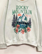 Rocky Mountain crewneck sweatshirt