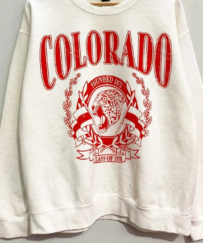 Colorado Varsity Sweatshirt