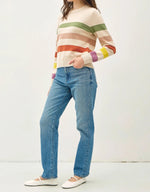 Muted rainbow sweater