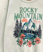 Rocky Mountain crewneck sweatshirt